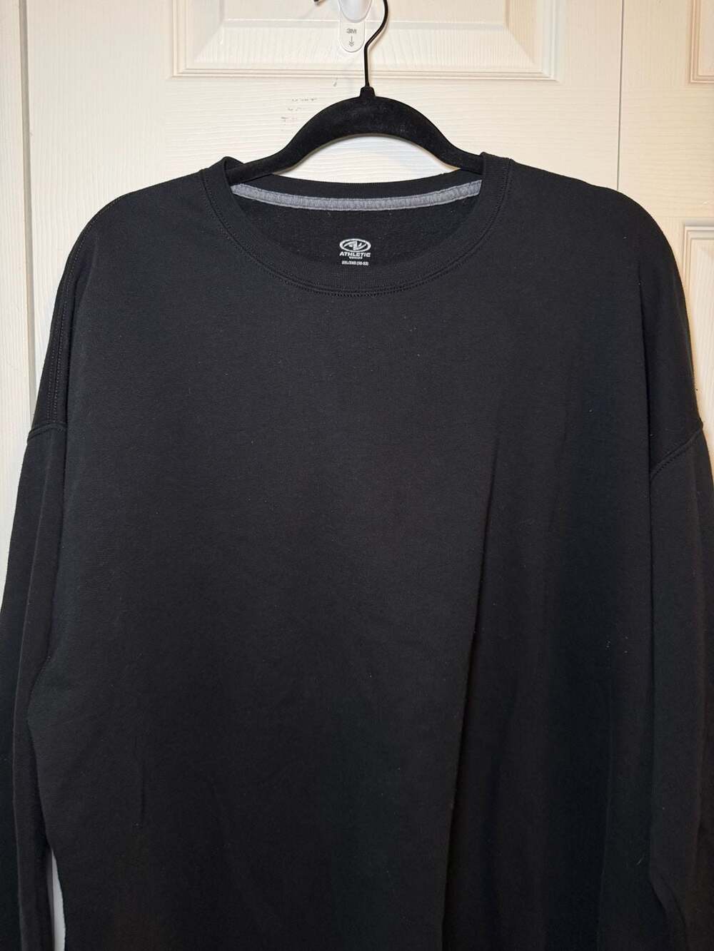 Athletic Works Sweatshirt Size 2XL Black Crewneck Pullover